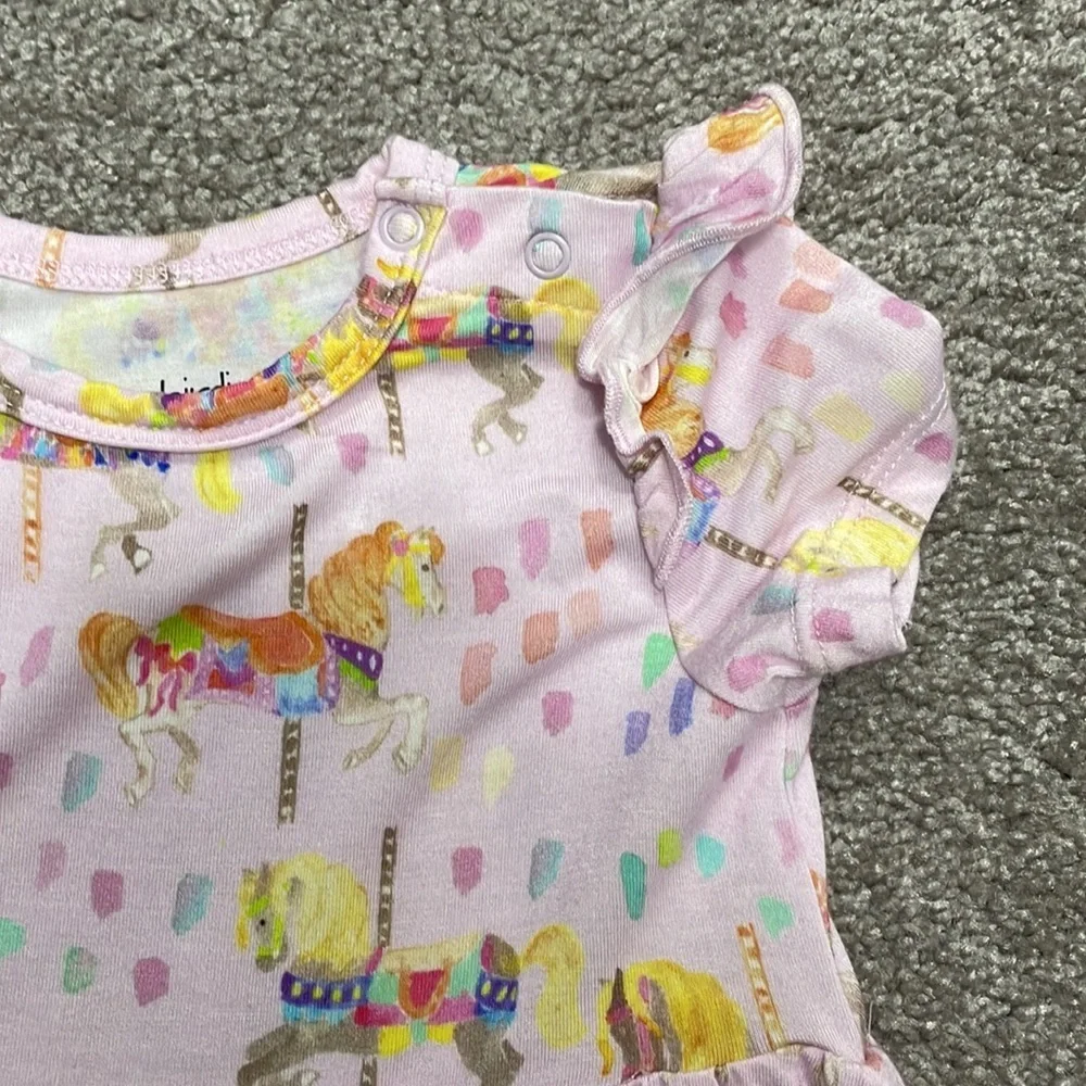 Birdie Bean Carousel Peplum Set - Picture 4 of 12